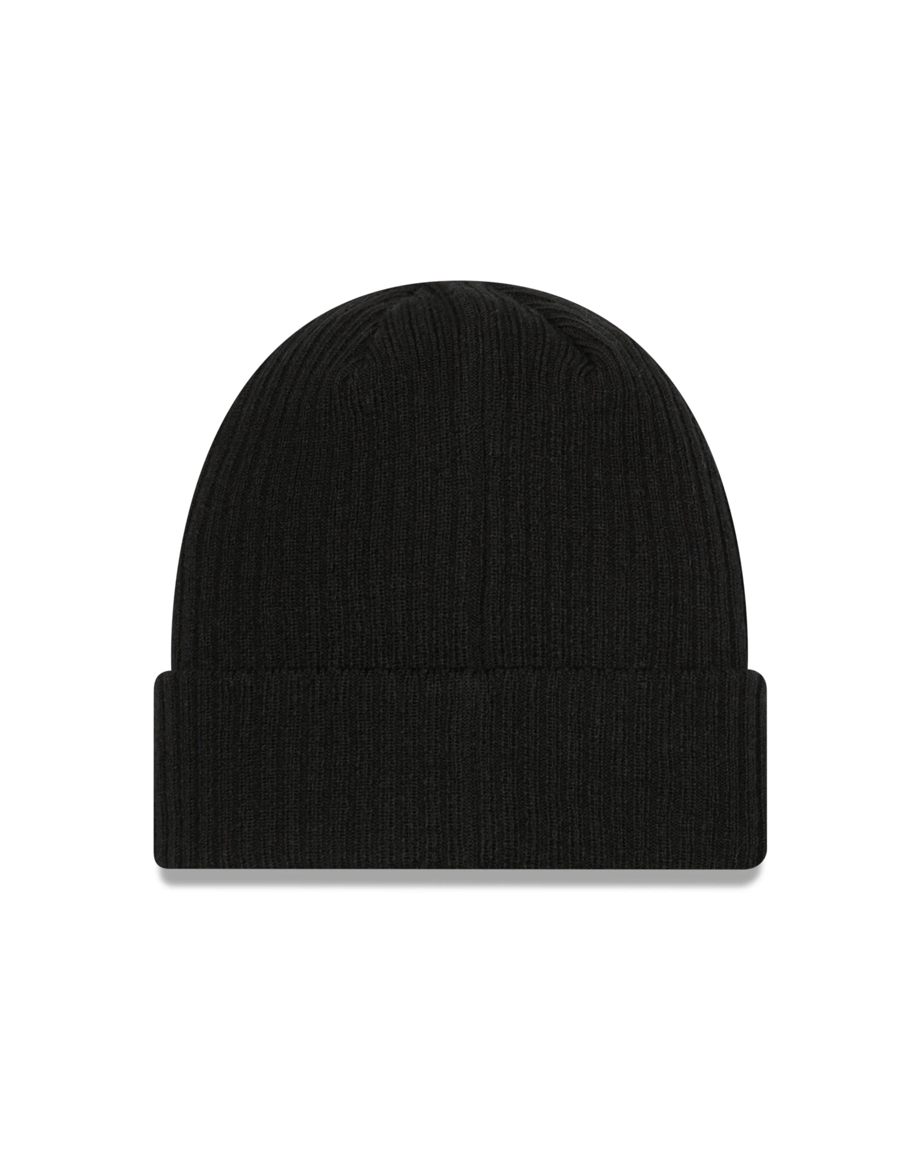 Black Cuff Knit in New Era Colour