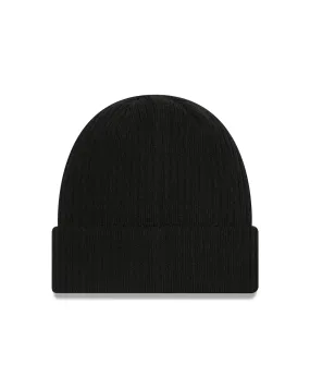 Black Cuff Knit in New Era Colour