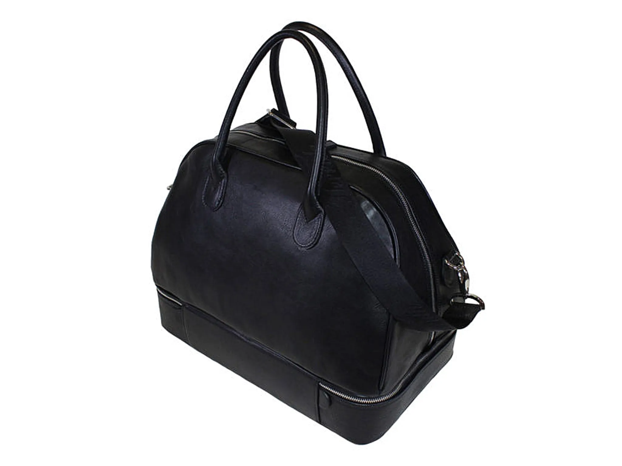 Black Marco Polo Travel Bag Club