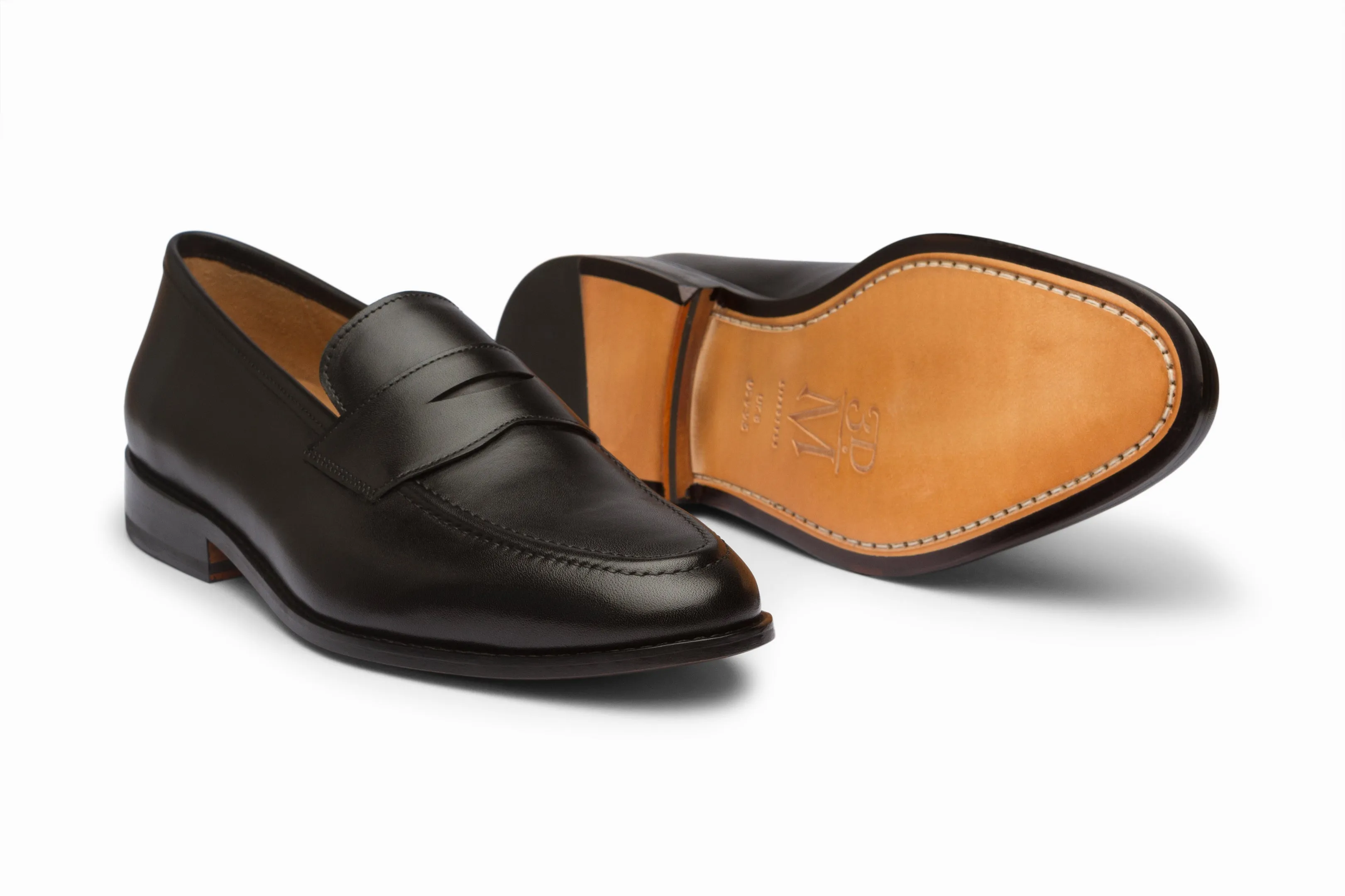 Black Penny Loafer