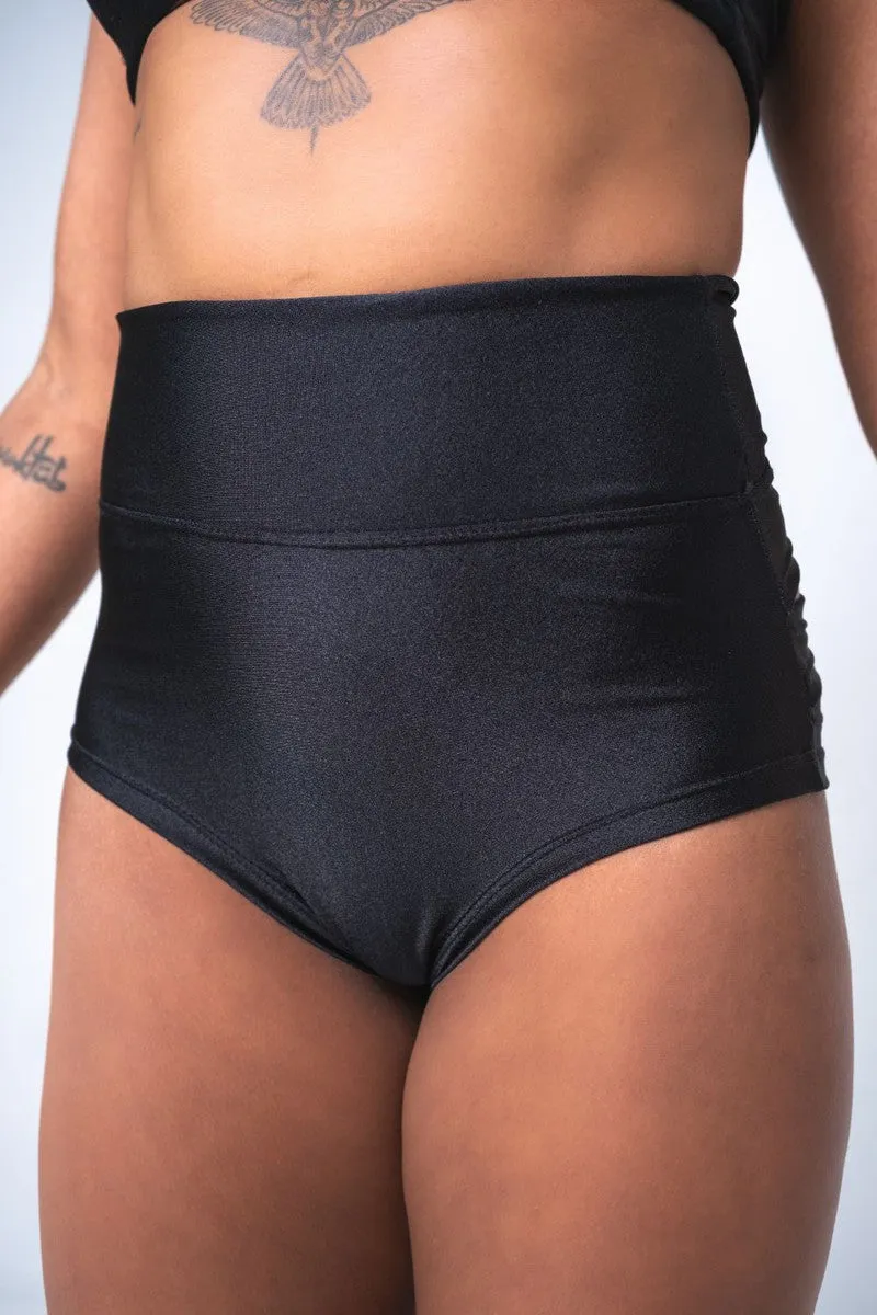 Black Sorte Scandal Hot Pants