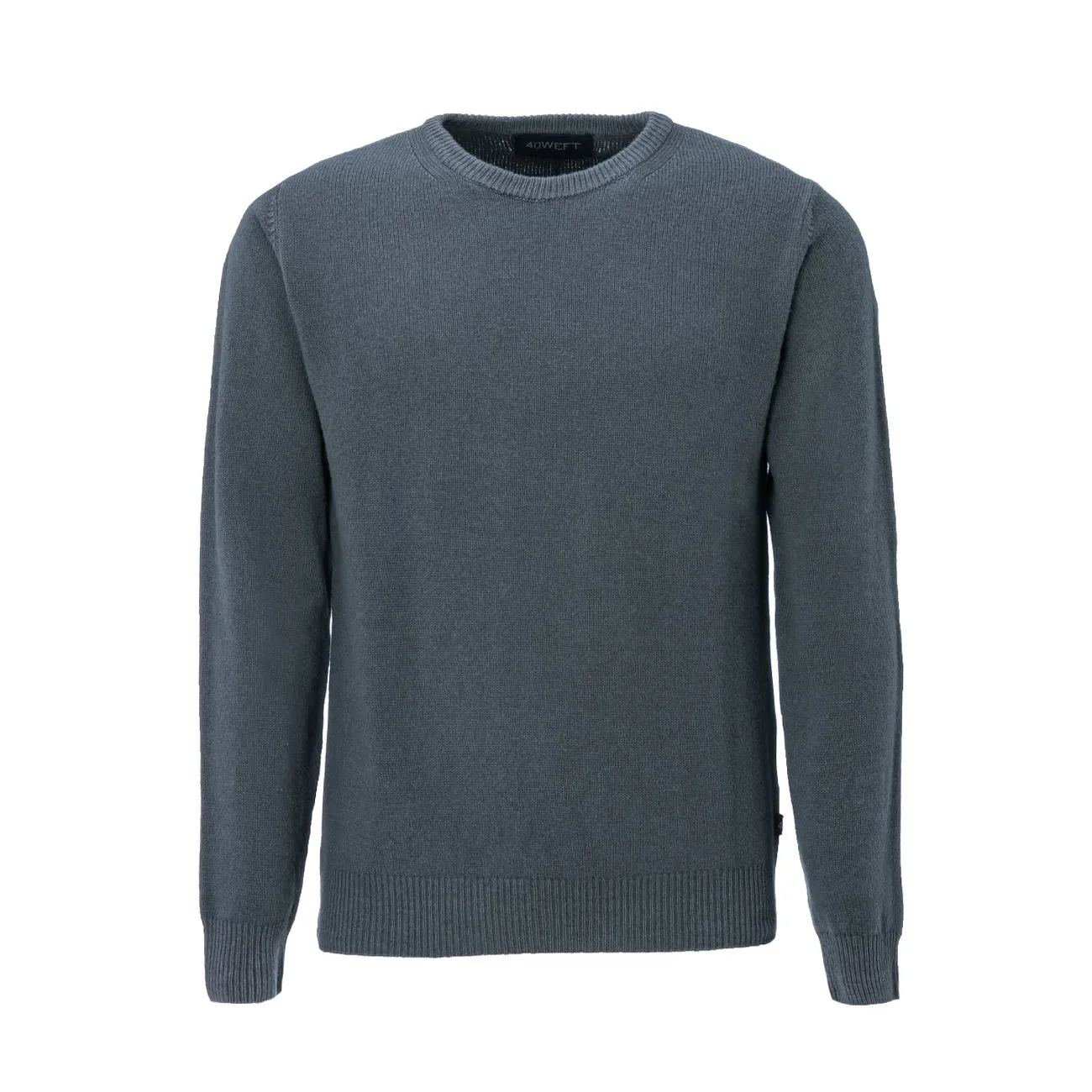 Black Washed Pullover Leo for Men by Lana