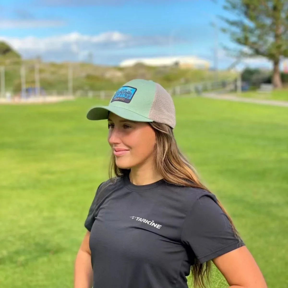 Blue Trucker Hat Canopy - Unisex