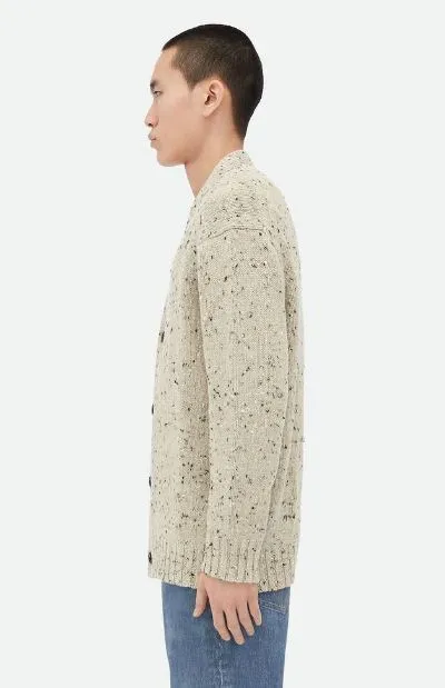 BOTTEGA VENETA | Linen cardigan with embroidery