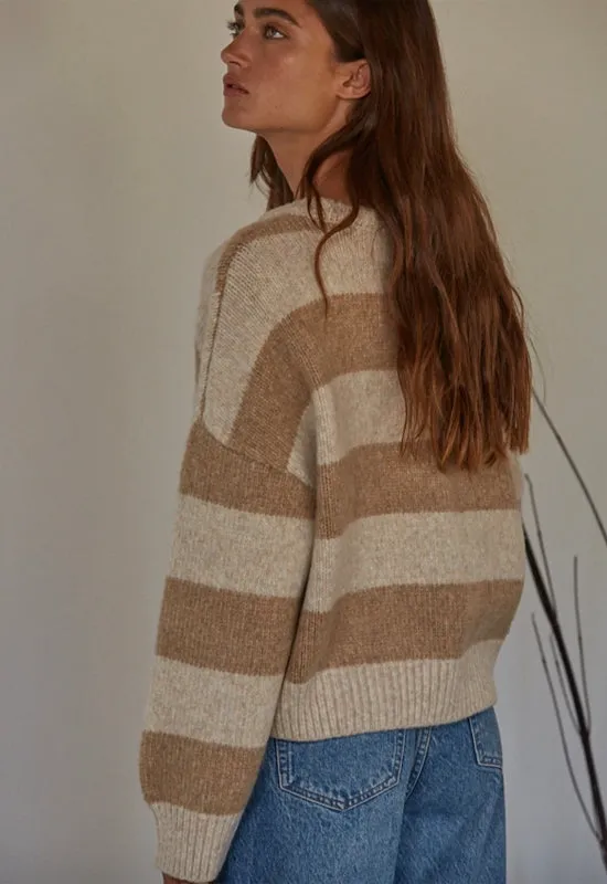 Brienne Pullover Natural Taupe