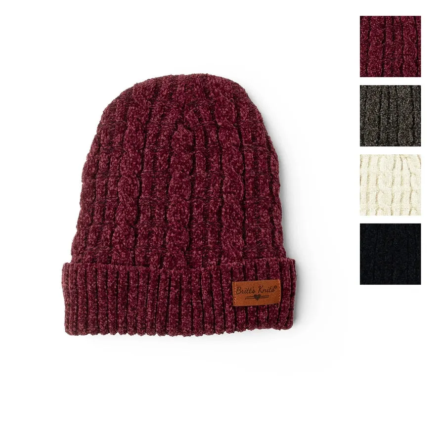 Britts Knits super soft beanie hats