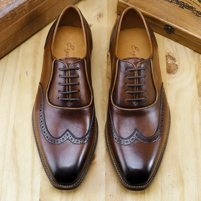 Broch Business Men's Formal Shoes