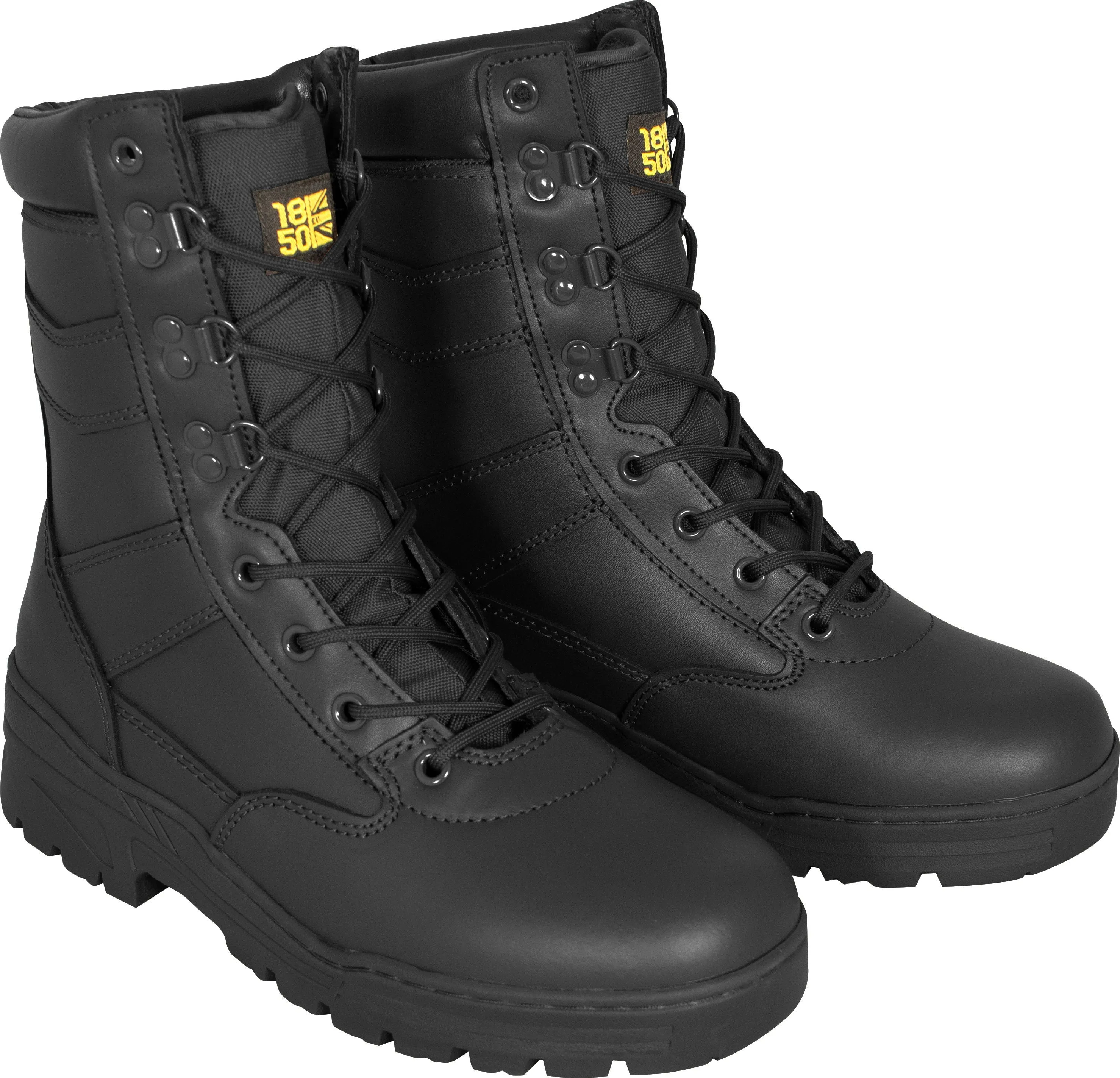 Cadet Black Leather Boots - Stylish and Durable