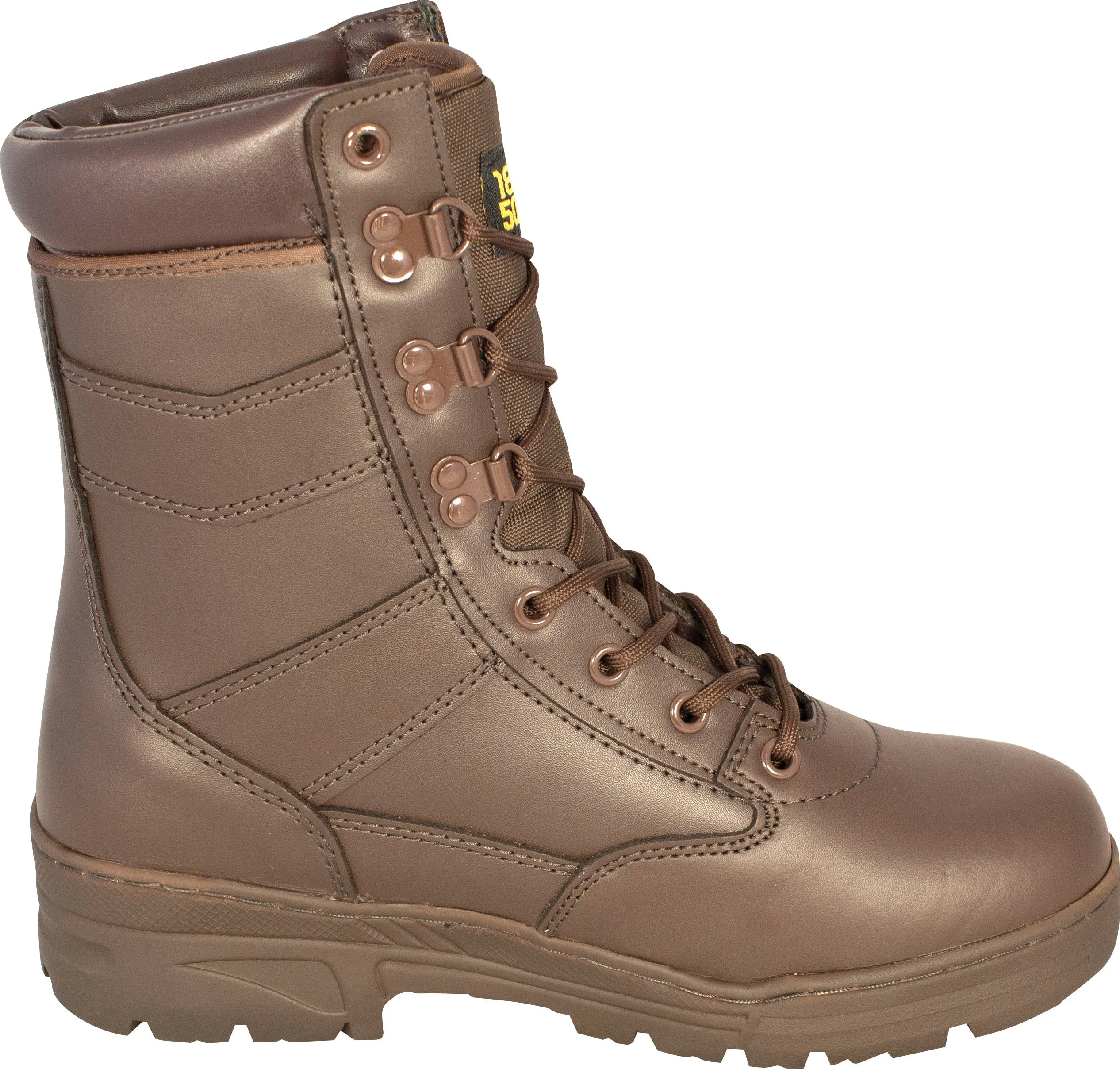 Cadet Leather Patrol Boot - Brown 1850