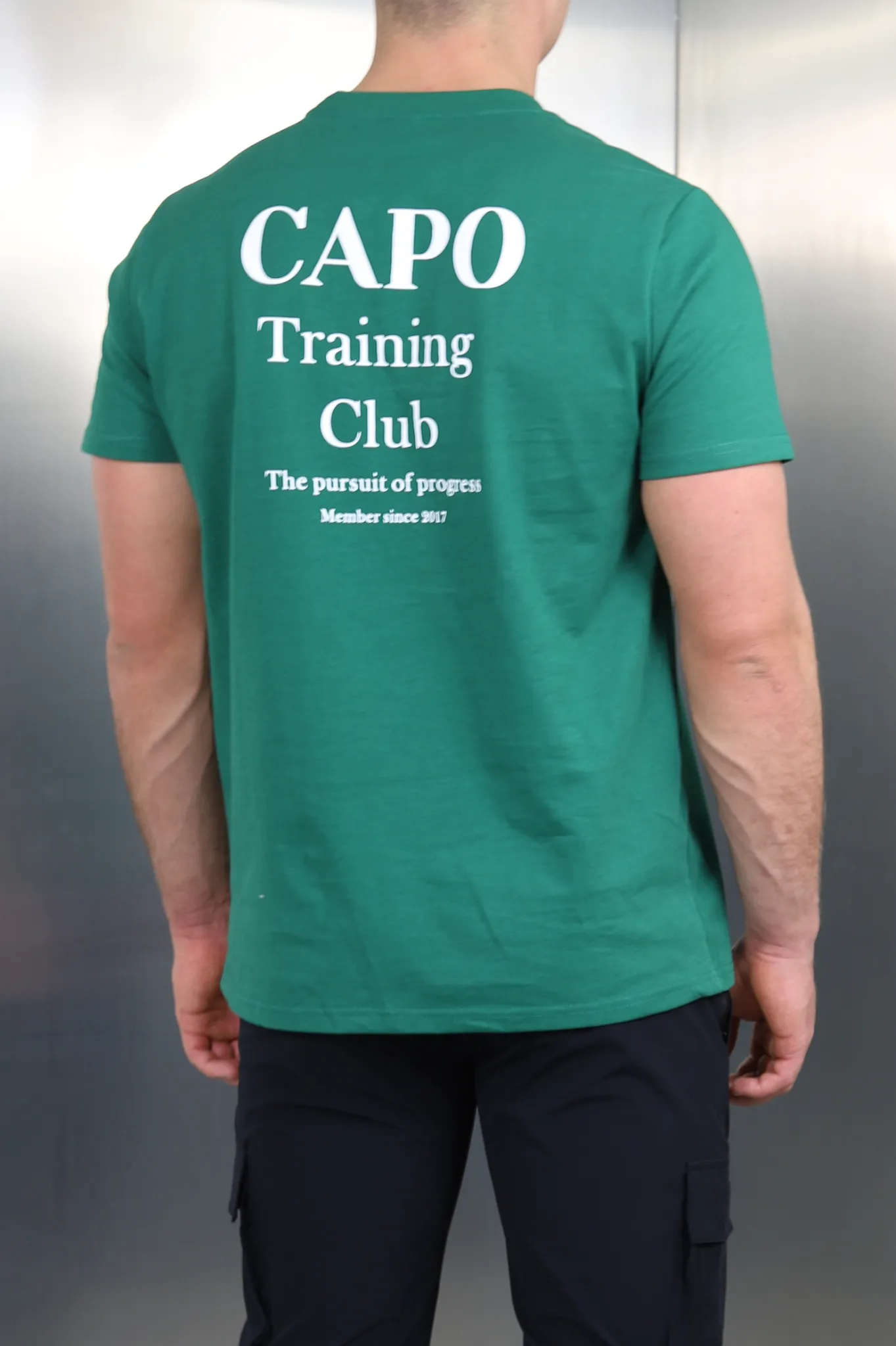 Capo Club Print T-Shirt - Green