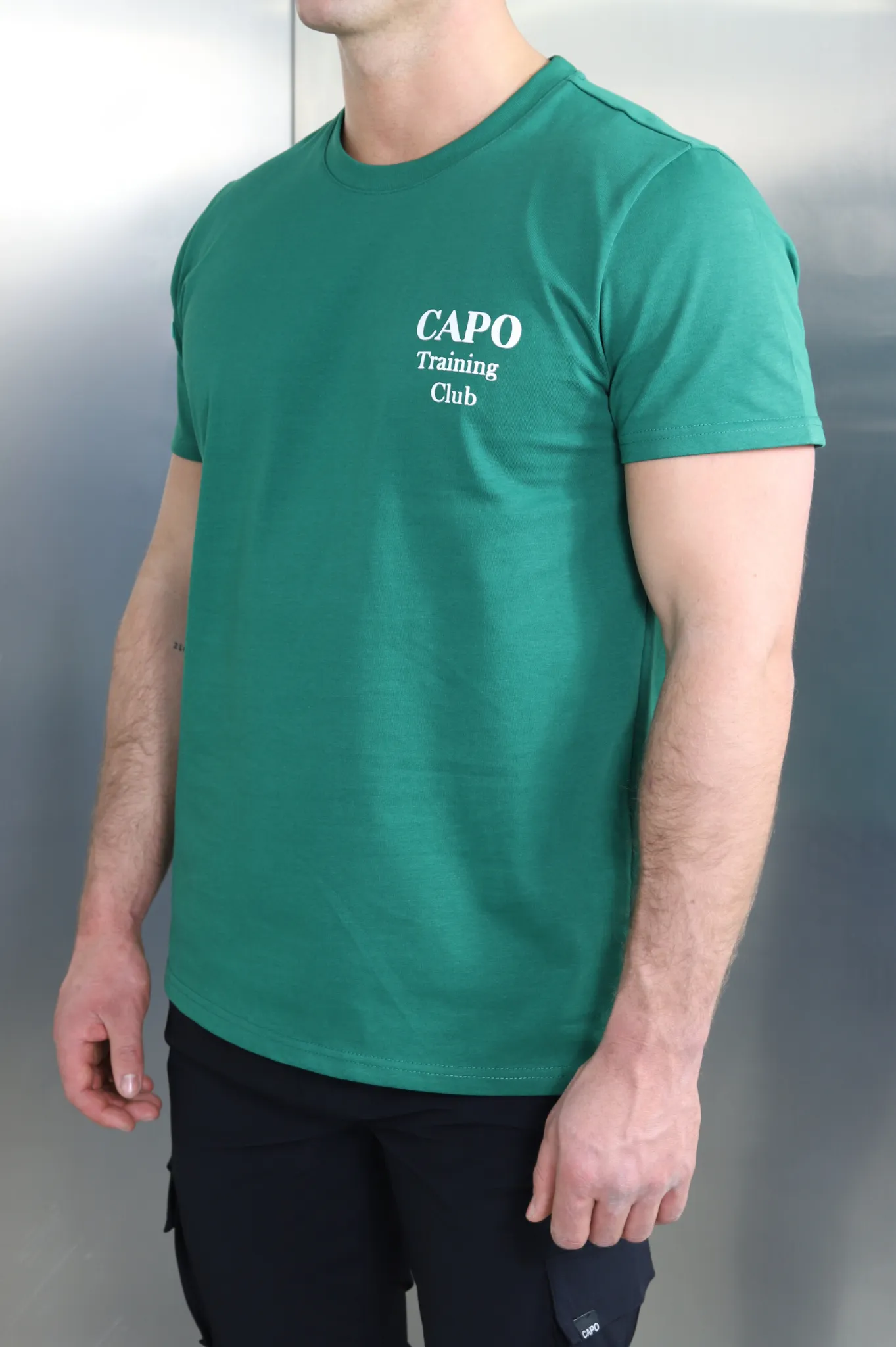 Capo Club Print T-Shirt - Green