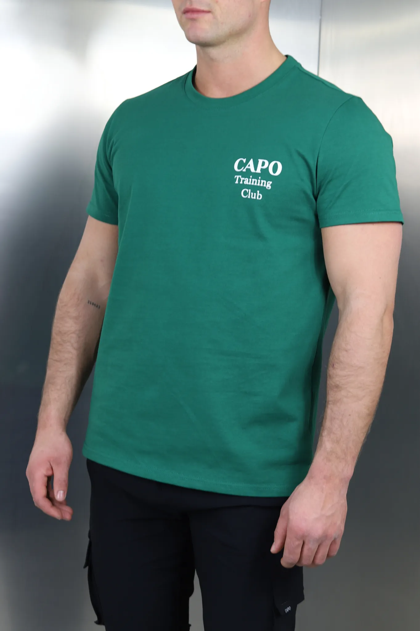 Capo Club Print T-Shirt - Green