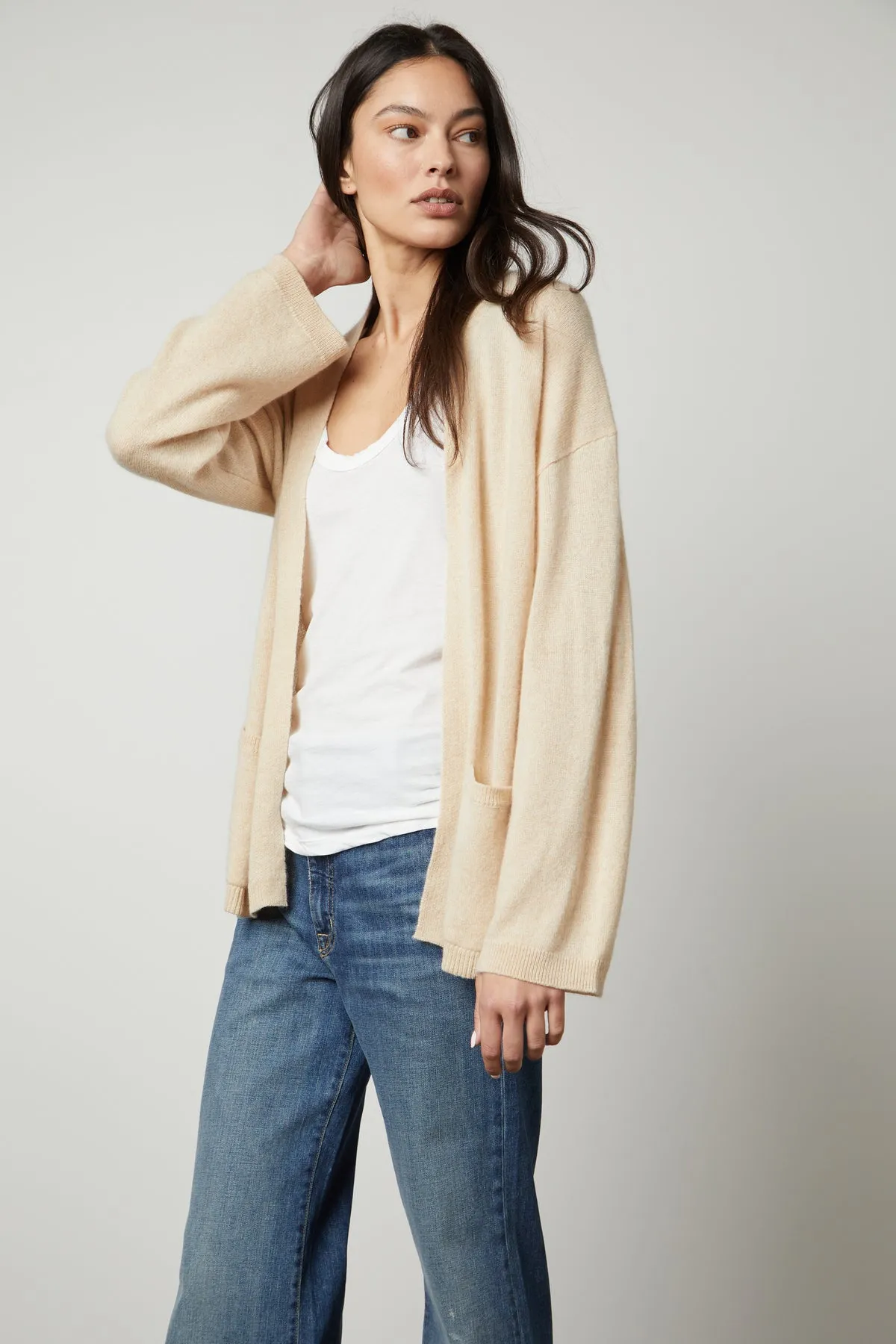 Cashmere cardigan Lila