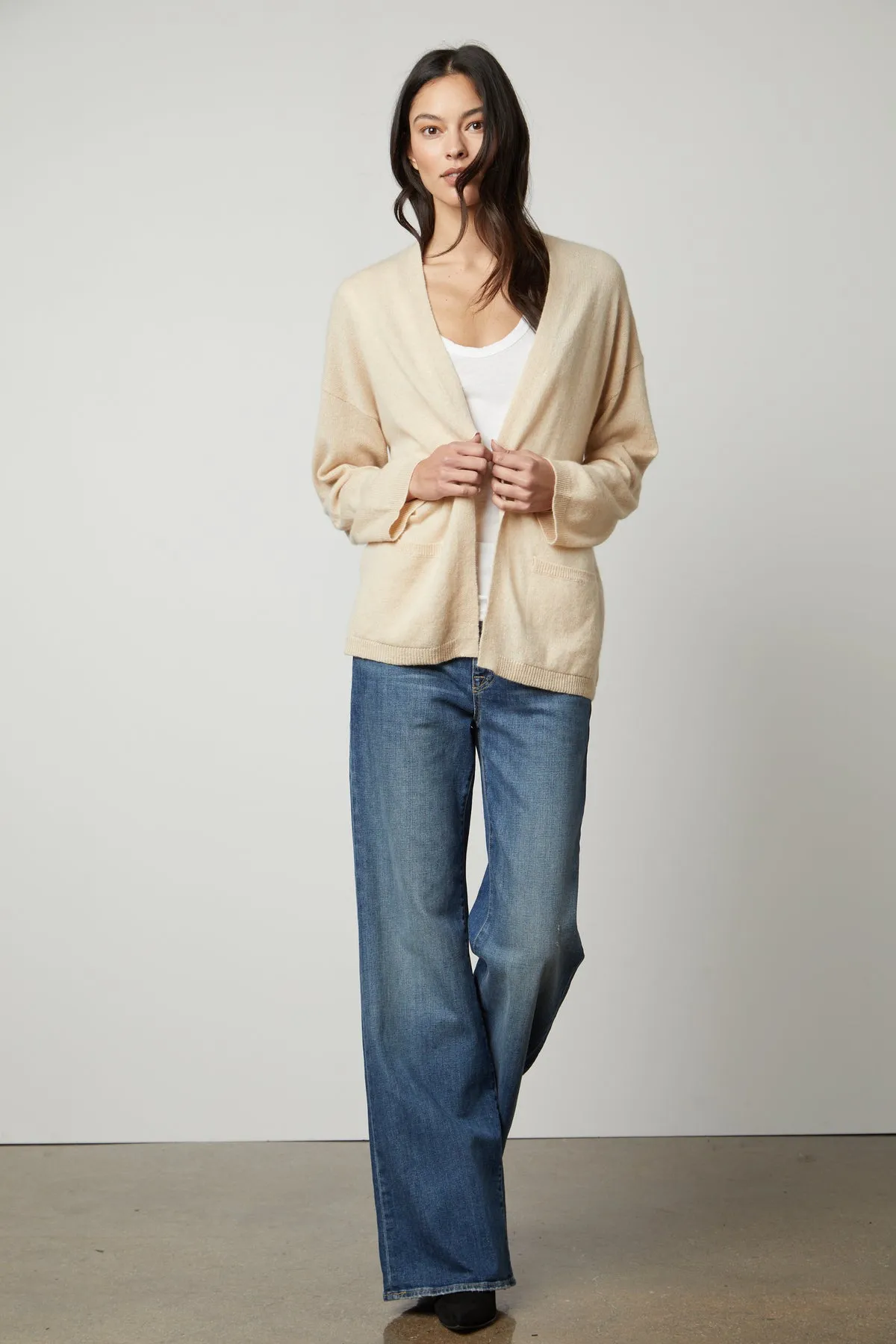 Cashmere cardigan Lila