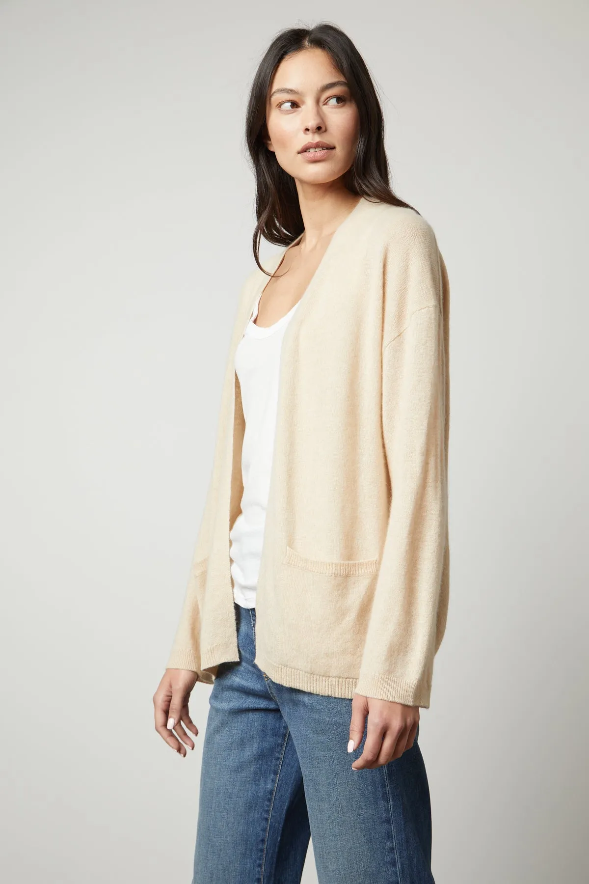 Cashmere cardigan Lila