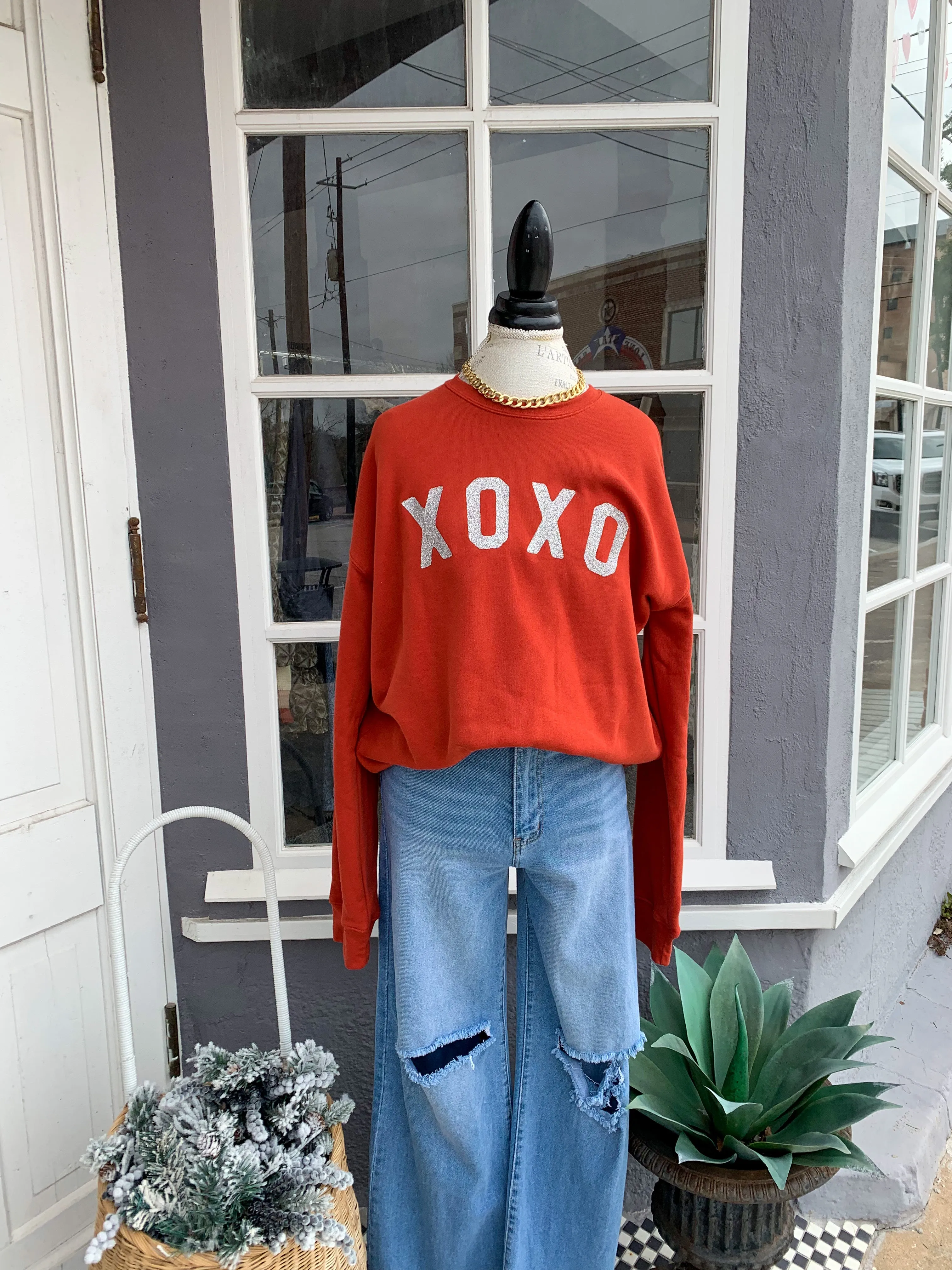 Crewneck Sweatshirt XOXO