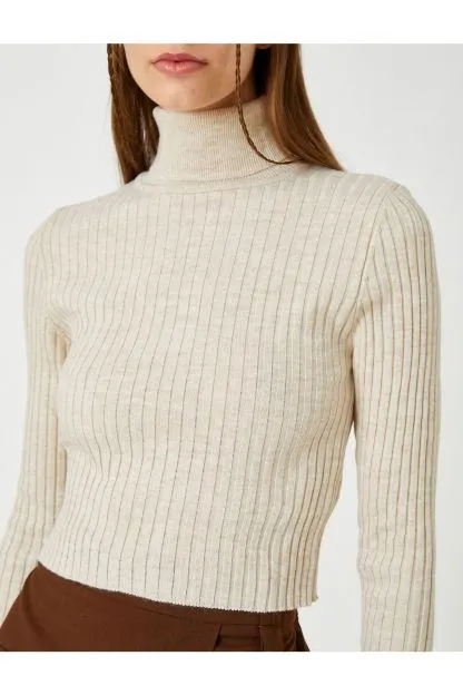 Crop Sweater Turtleneck - Top Fashion Trend