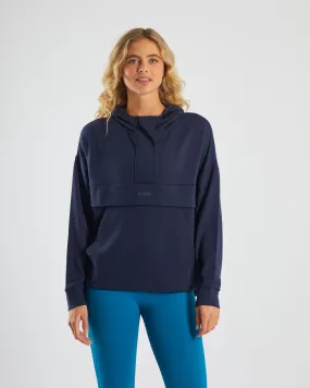 Dark Sapphire Half Zip Rio