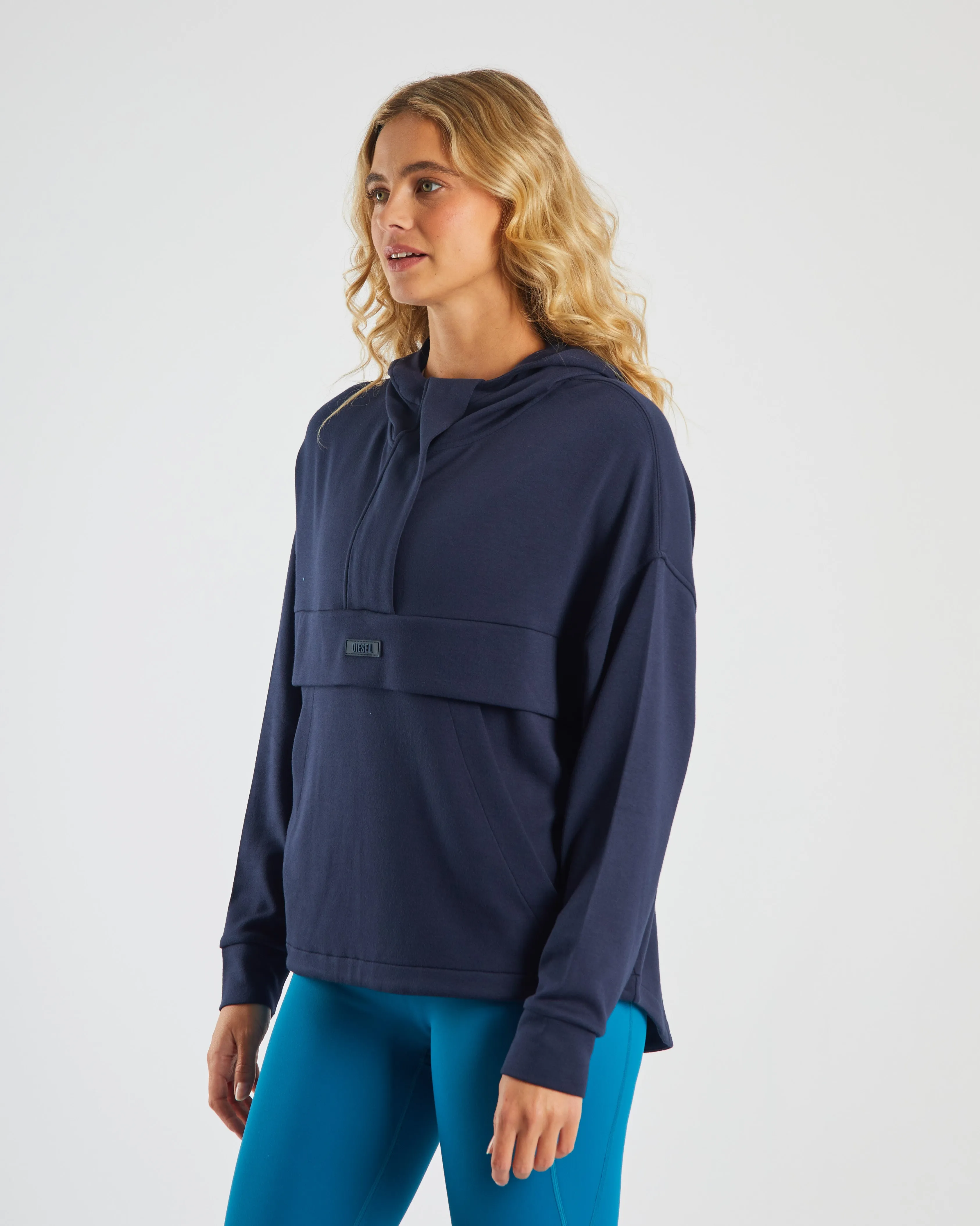 Dark Sapphire Half Zip Rio