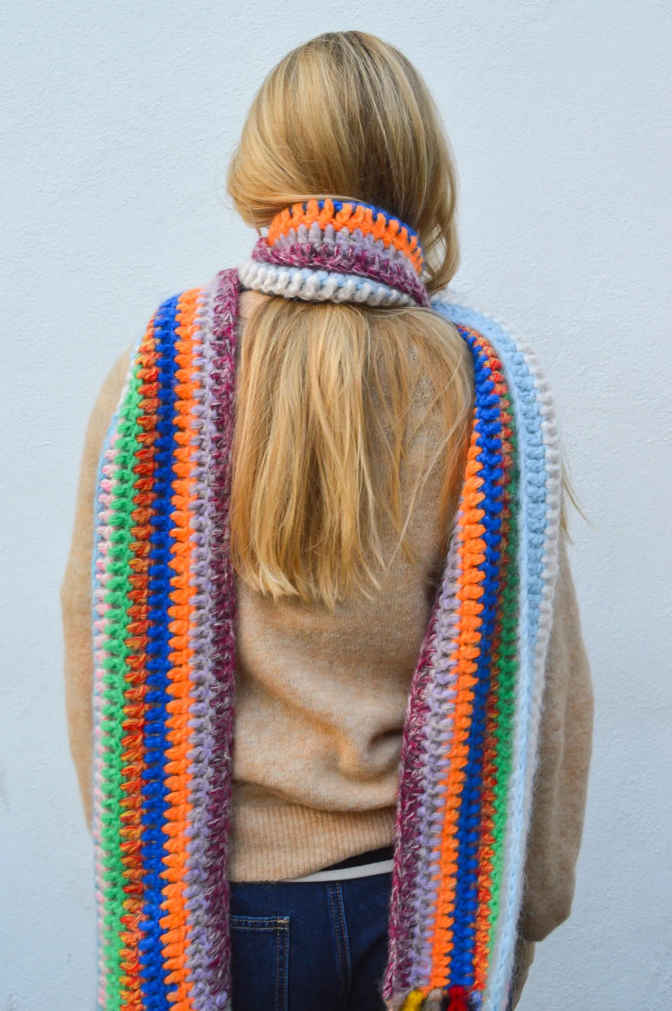 Dawn Dare Multi Stripe Scarf