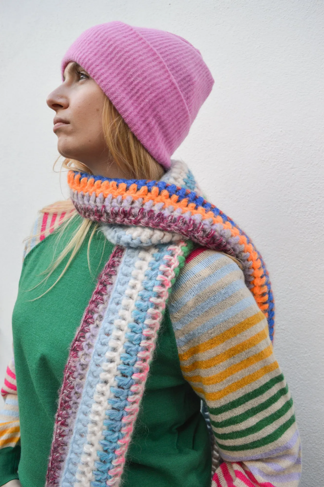 Dawn Dare Multi Stripe Scarf