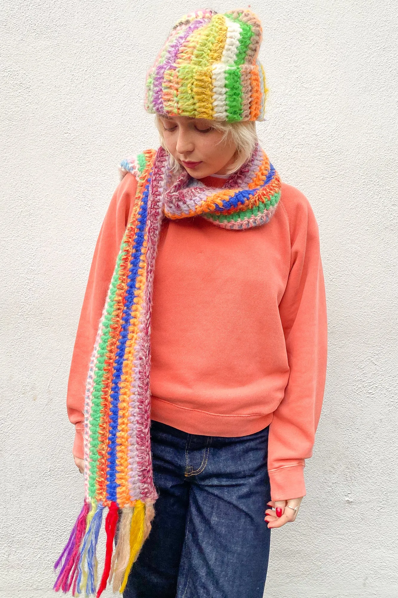 Dawn Dare Multi Stripe Scarf