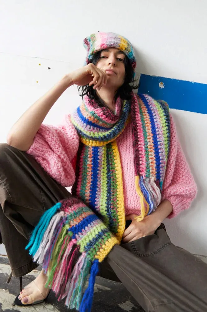 Dawn Dare Multi Stripe Scarf