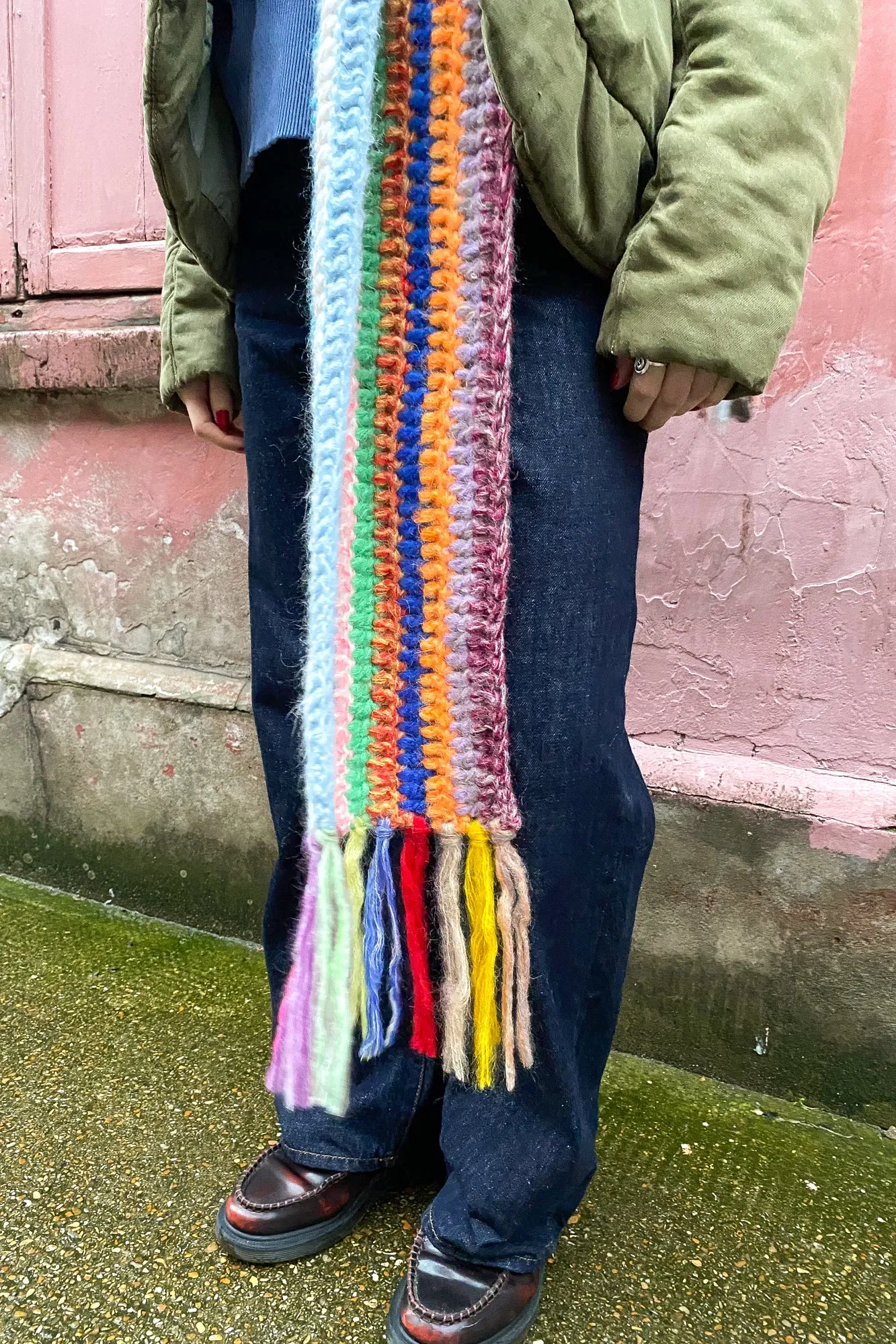 Dawn Dare Multi Stripe Scarf