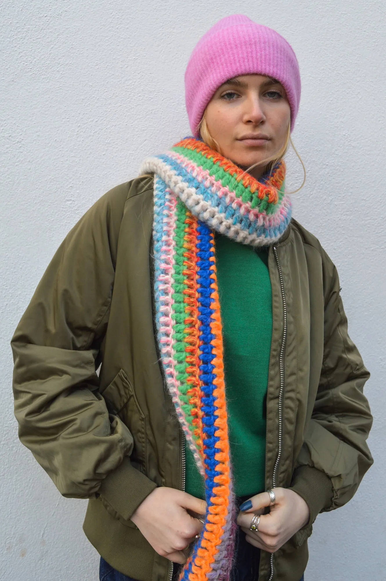 Dawn Dare Multi Stripe Scarf