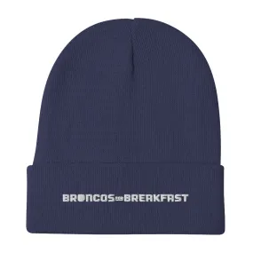 Denver Broncos Breakfast Beanie