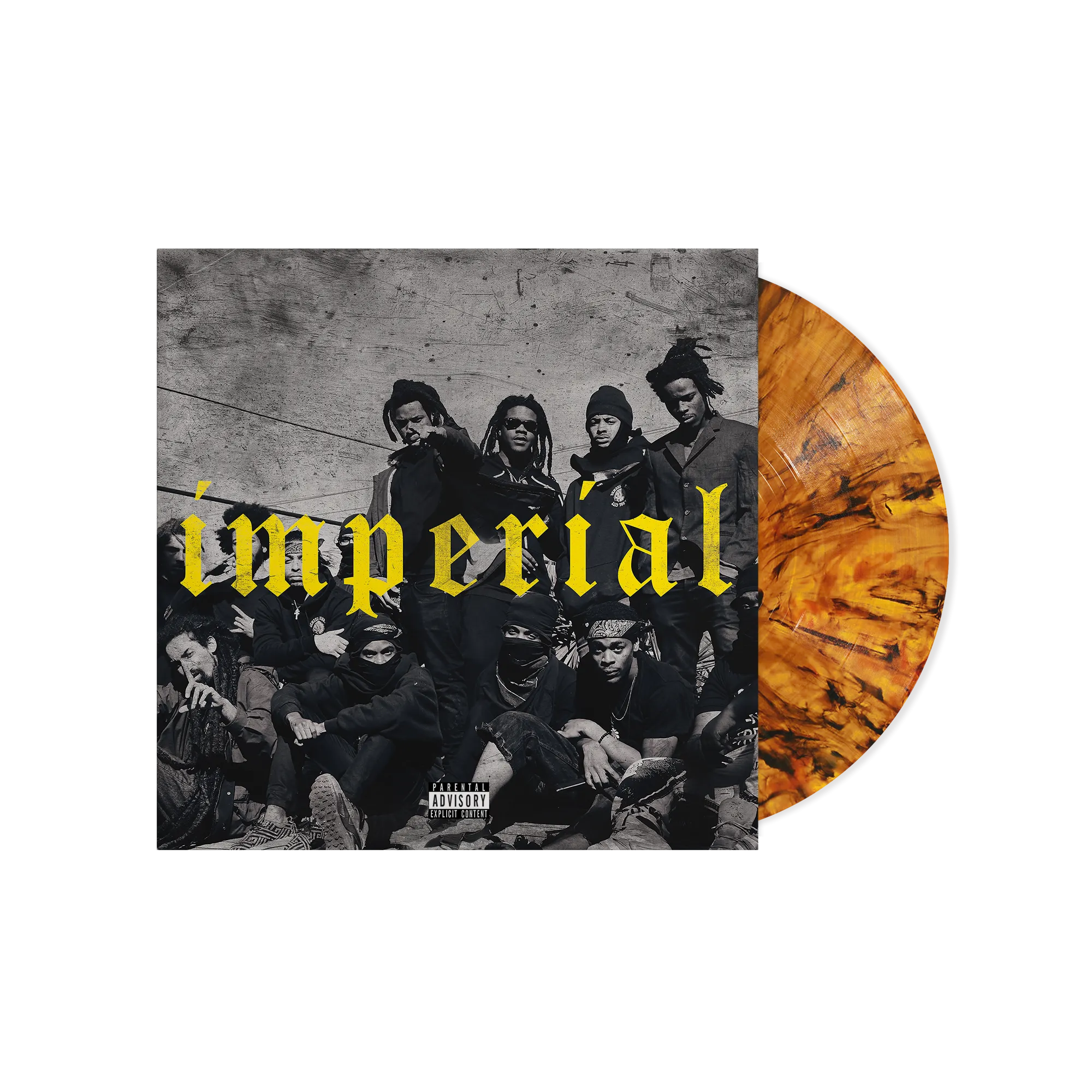 Denzel Curry 'Imperial' Limited Edition LP - Tiger's Eye Translucent Vinyl: Only 500 Copies Available.