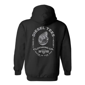 Diesel Tees Hoodie with Oval Logo