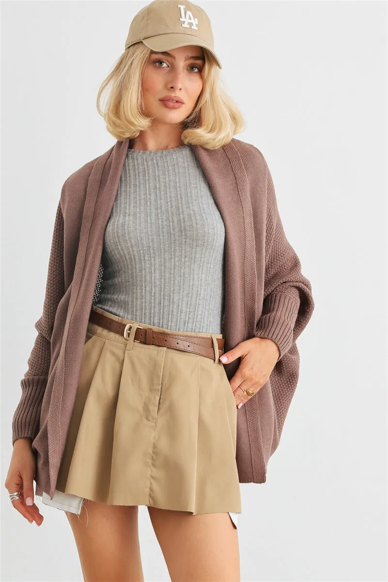 Dolman Sleeve Cardigan