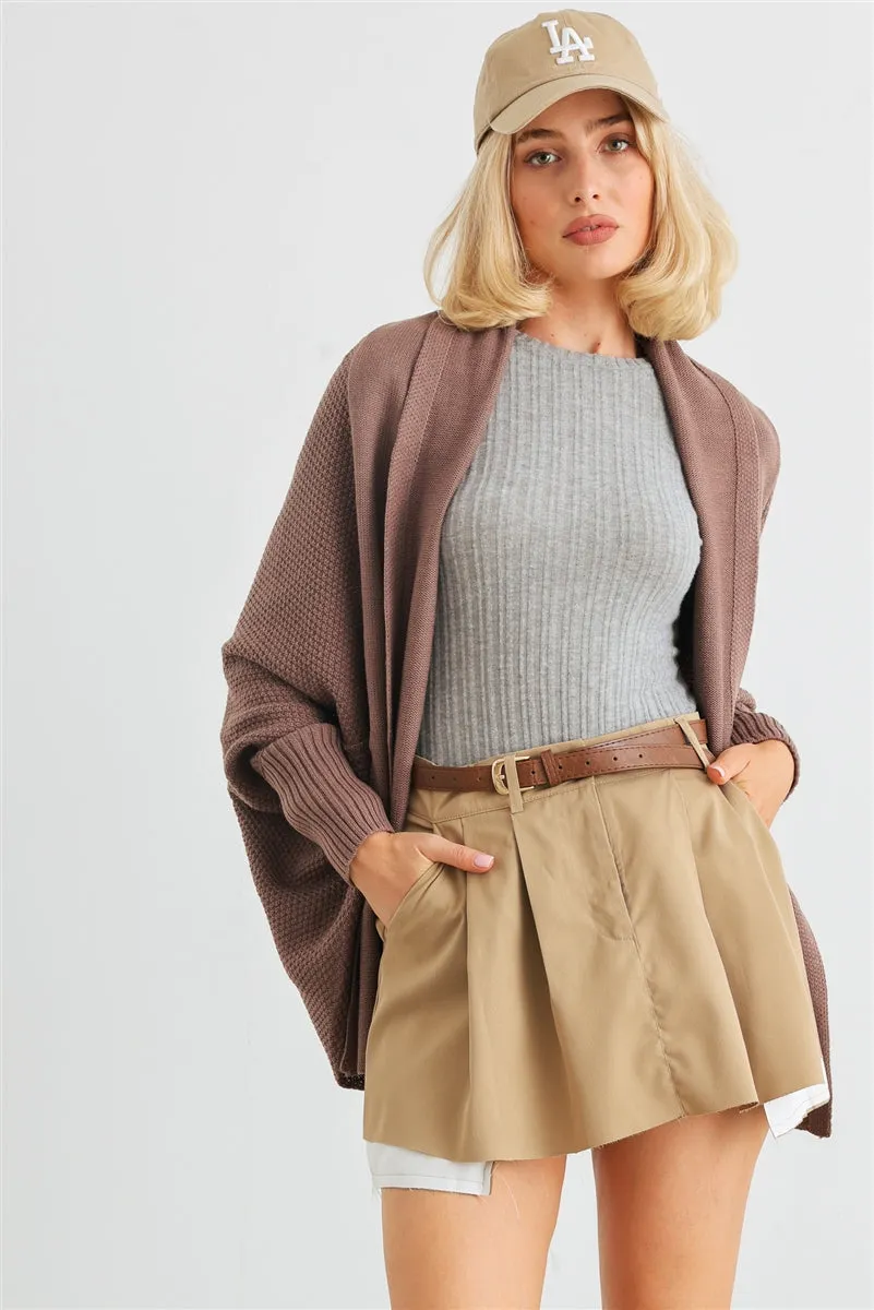 Dolman Sleeve Cardigan