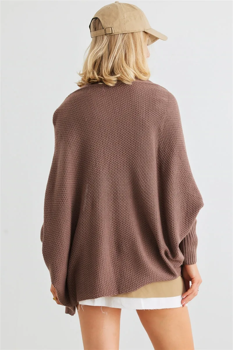 Dolman Sleeve Cardigan