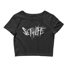 Drip Graphic T-Shirt Crop