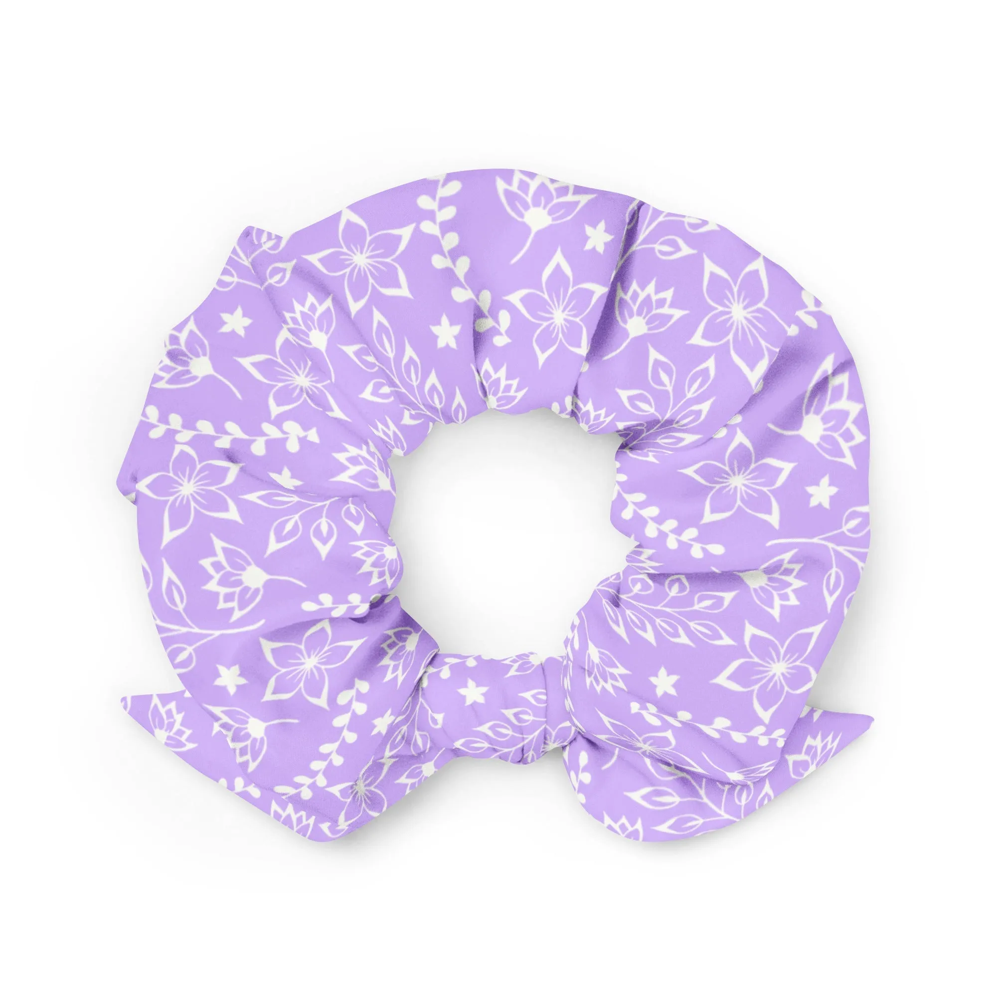 Eco-friendly Scrunchie - Garden Party Lilac