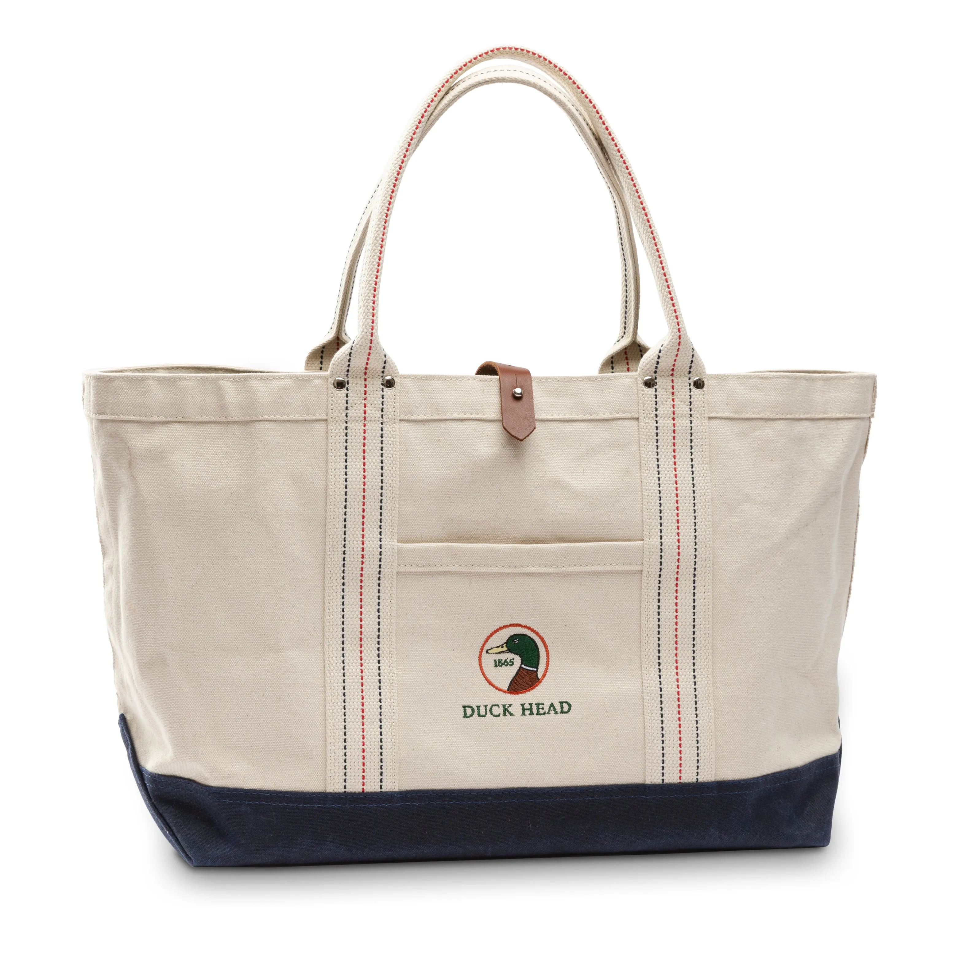 Embroidered Canvas Tote Bag