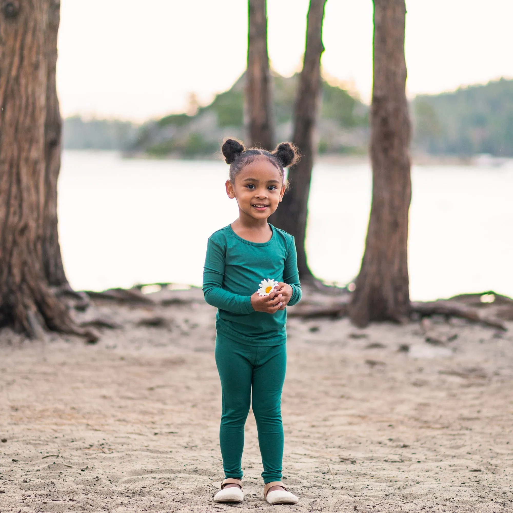 Emerald Long Sleeve Pajamas