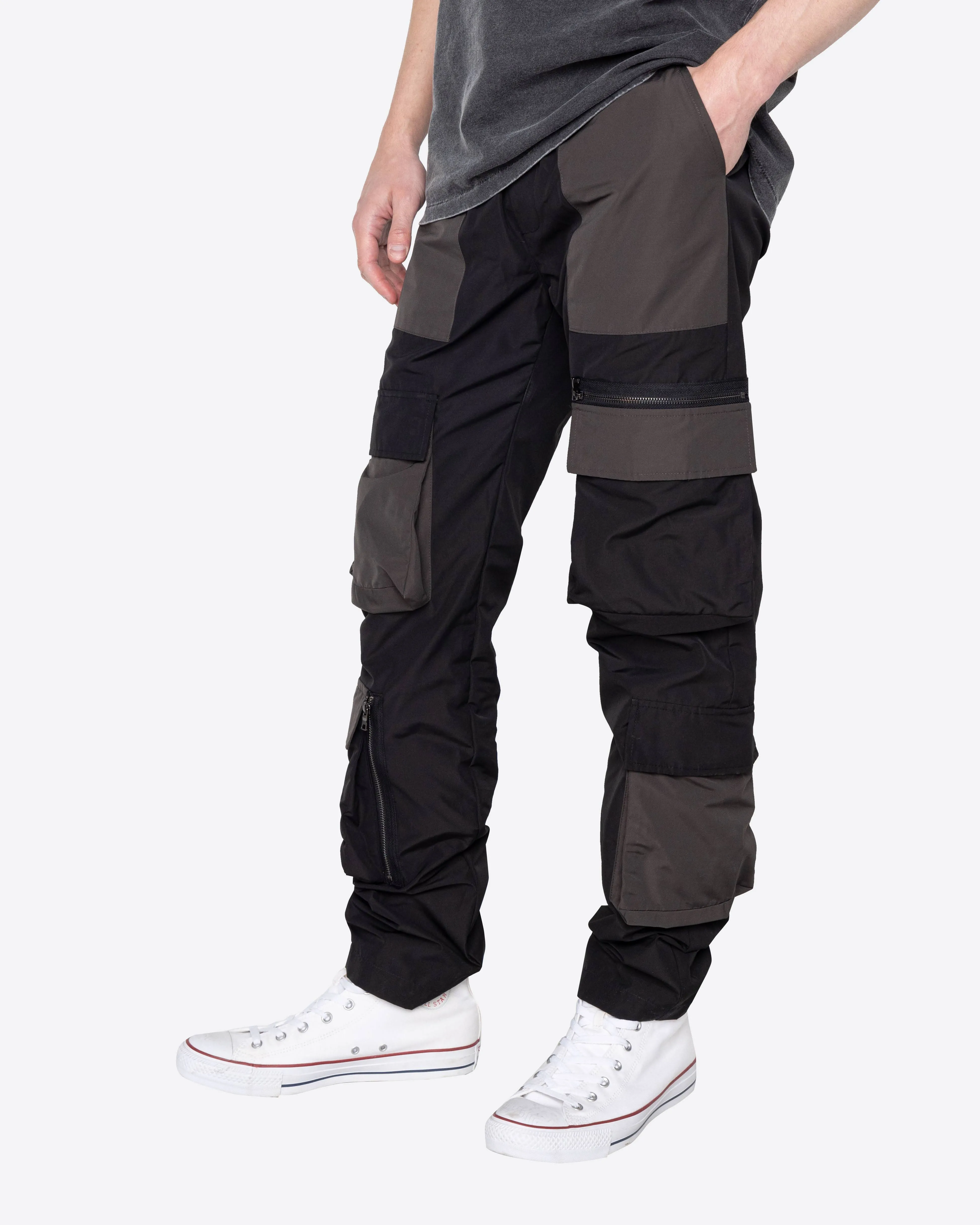 EPTM Black Porter Cargo Pants