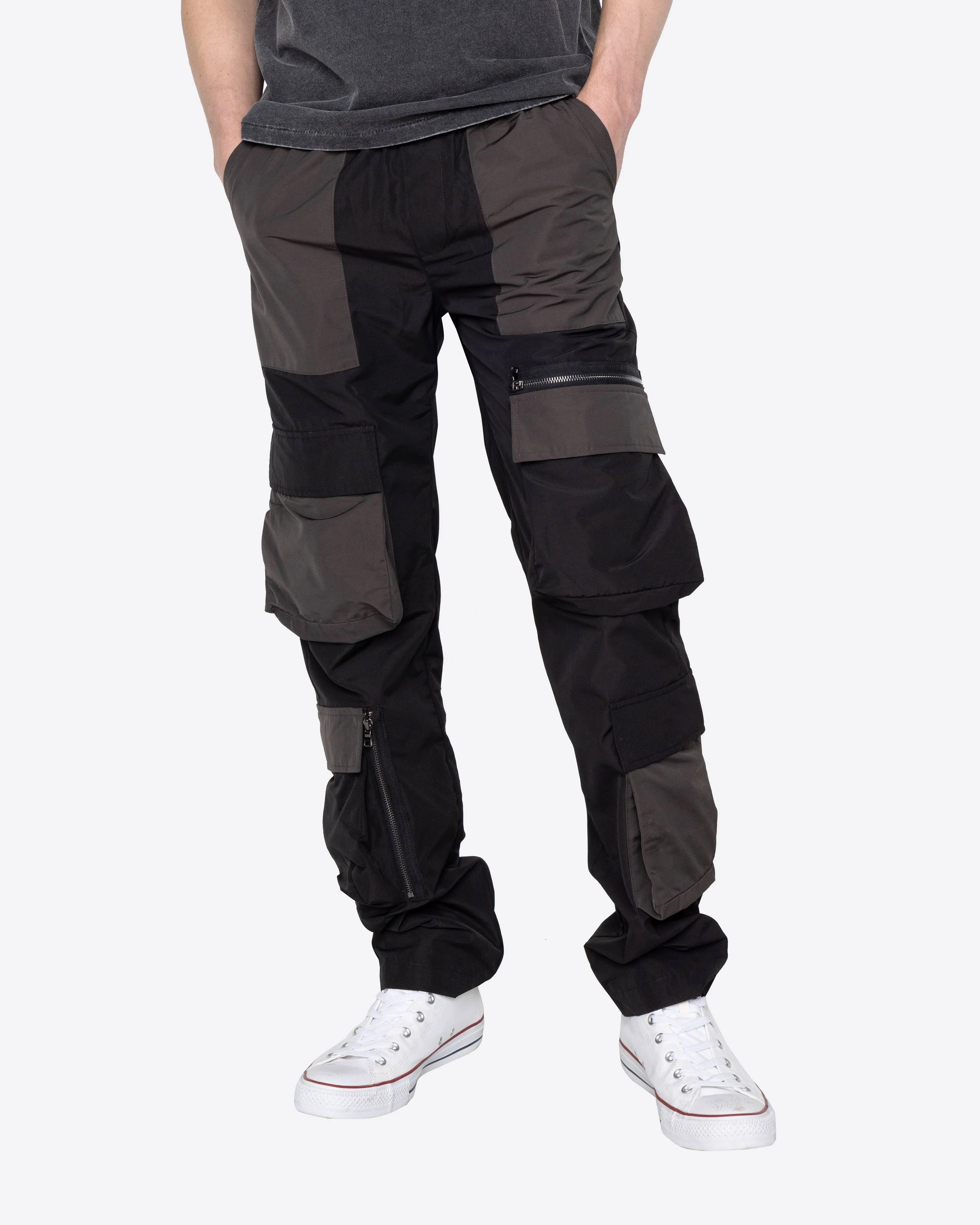 EPTM Black Porter Cargo Pants