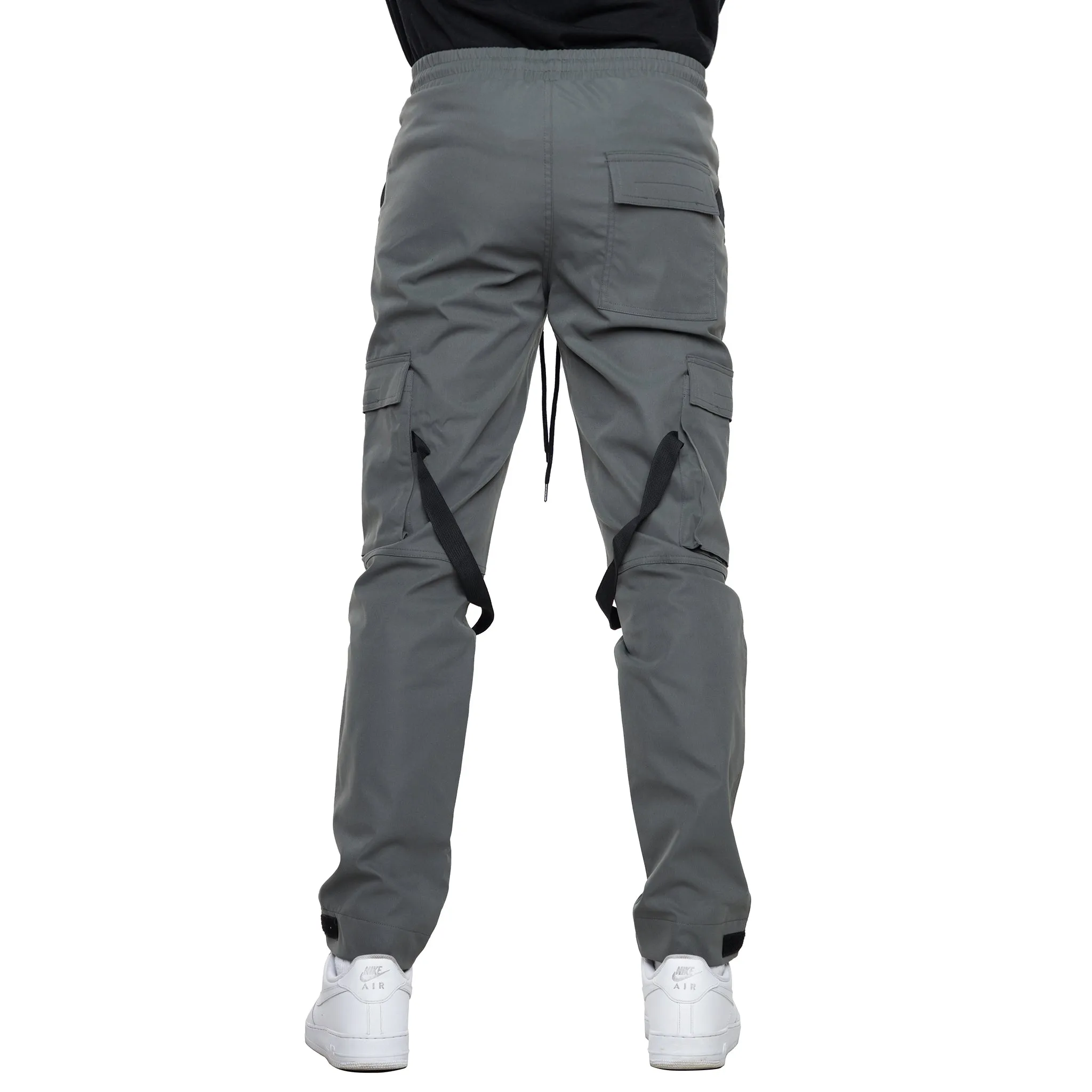 EPTM Strap Cargo Pants - Charcoal