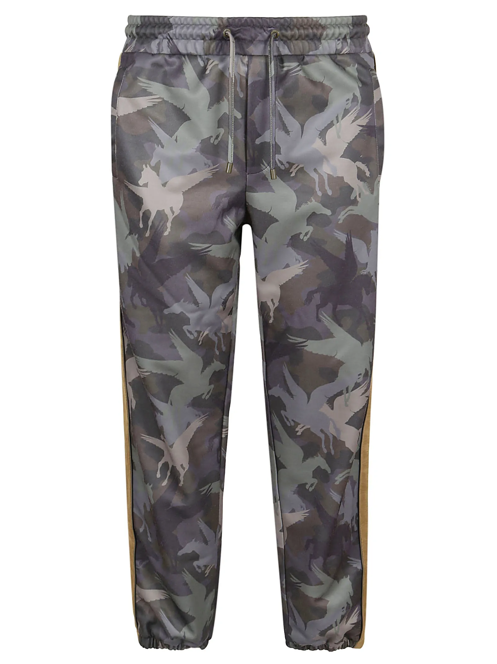 Etro Camo Print Drawstring Pants