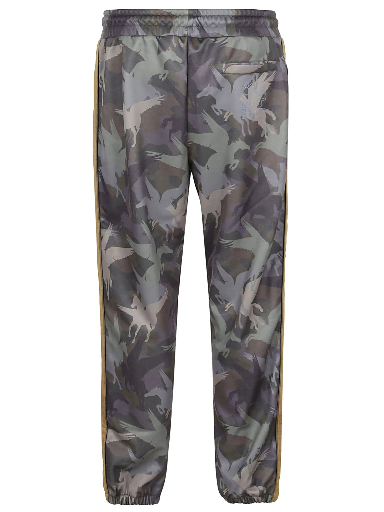 Etro Camo Print Drawstring Pants