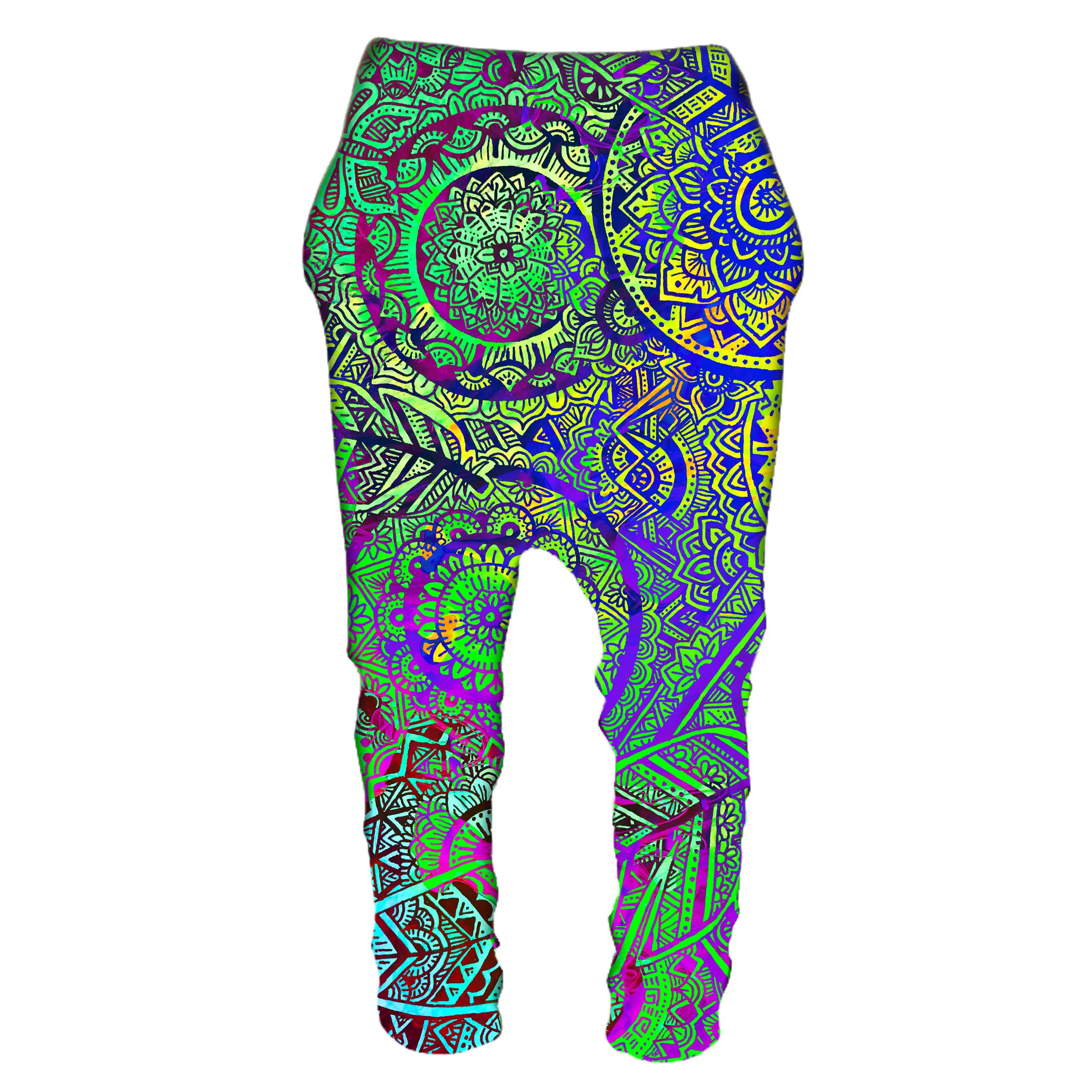 Feather Mandala Print Lounge Trousers