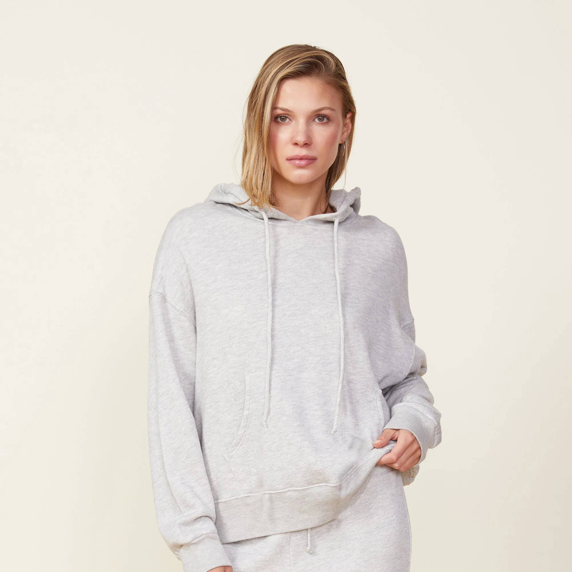 Fleece Slouchy Hoodie