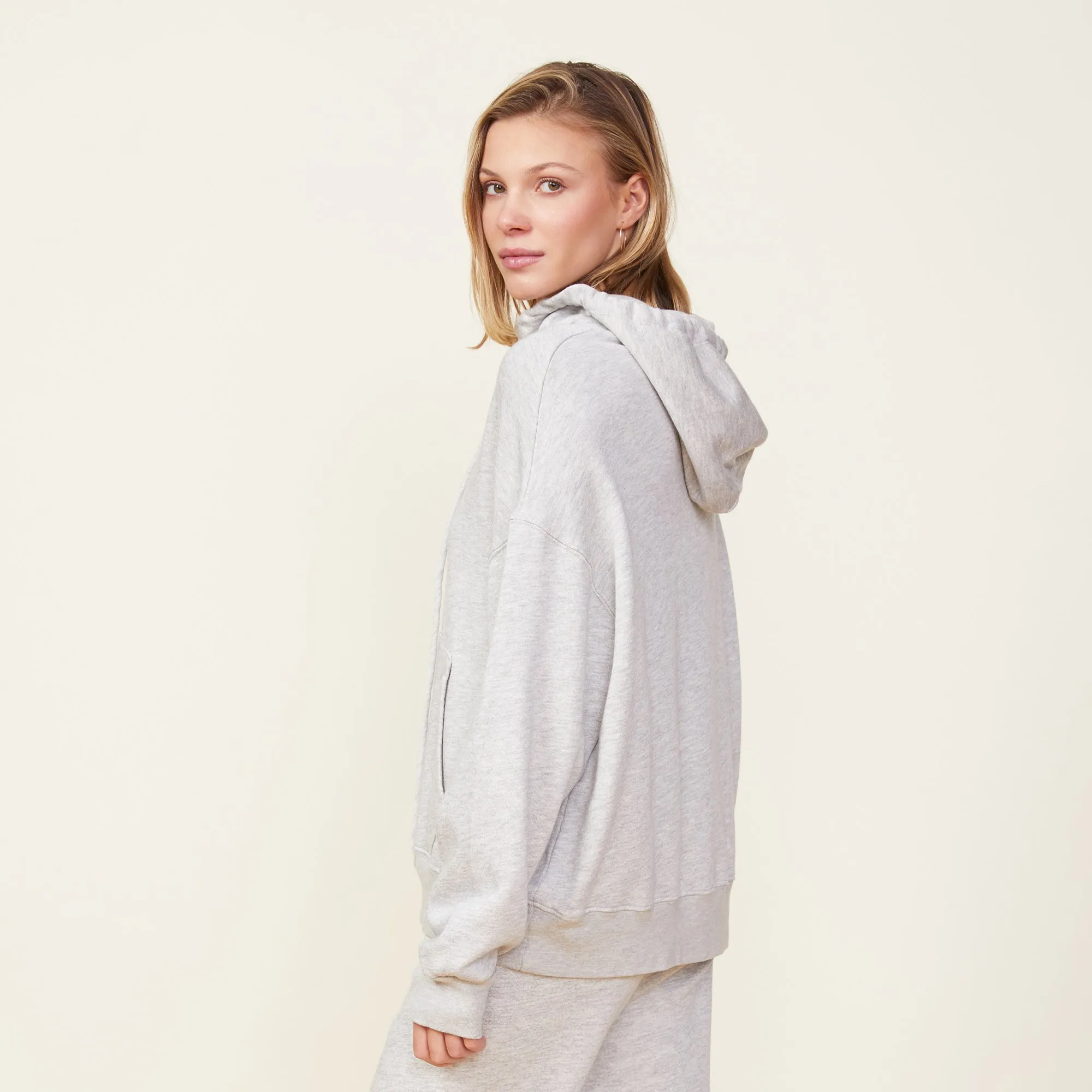 Fleece Slouchy Hoodie