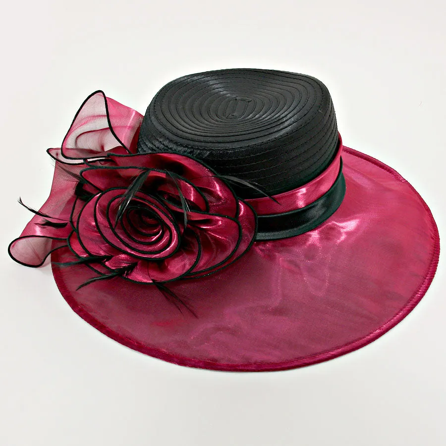 Floral Derby Hat - iLLASPARKZ 