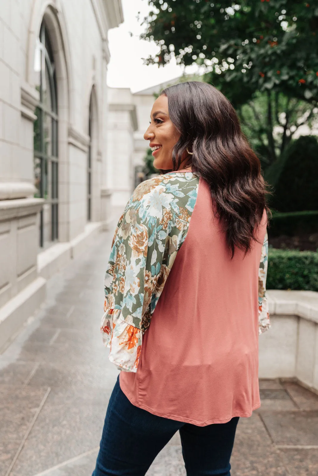 Floral Sleeves Top - How to Wear and Style