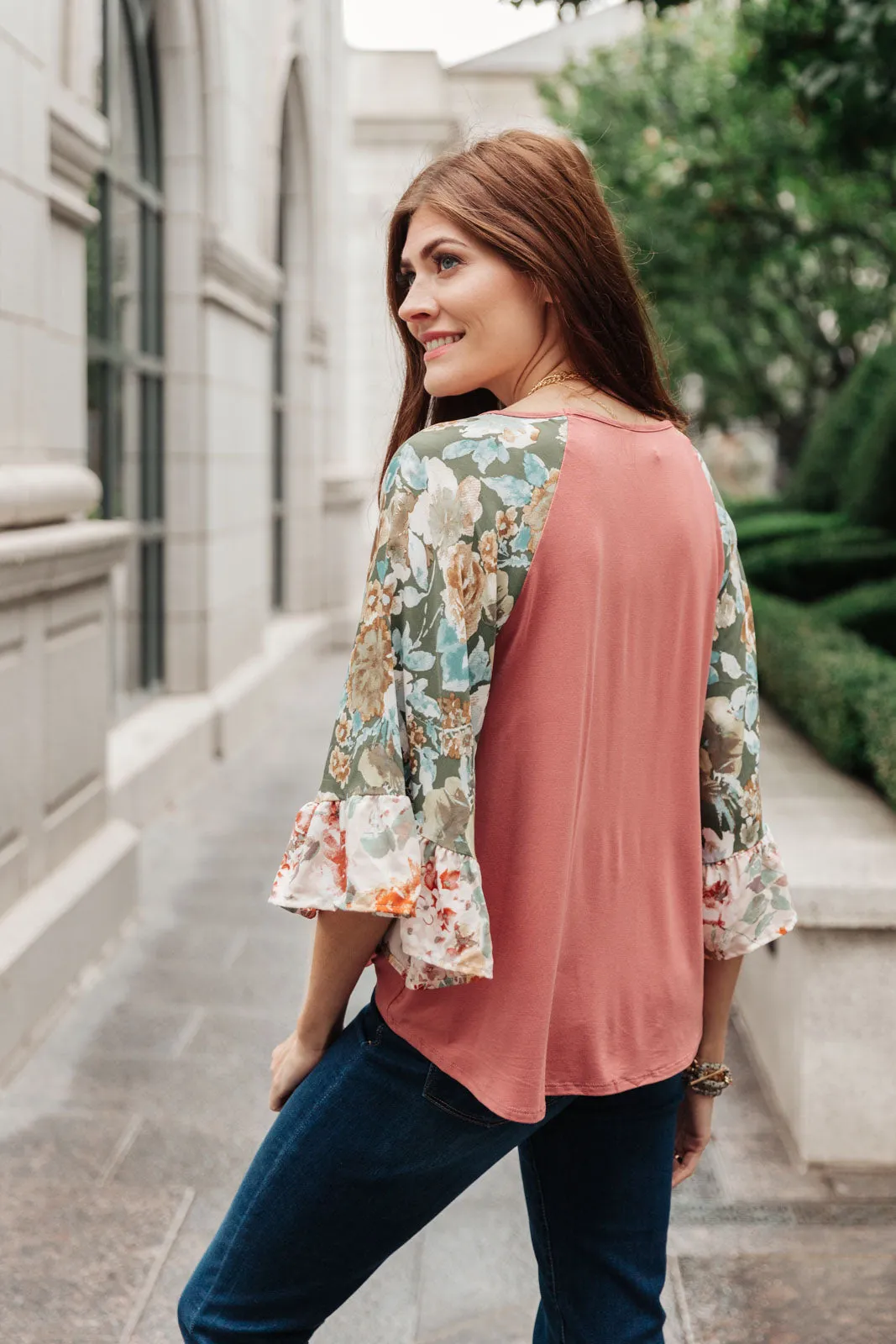 Floral Sleeves Top - How to Wear and Style